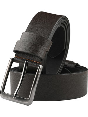 Deepsea Erkek Koyu Kahve Ince Klasik Suni Deri Kemer – Günlük ve Şık Kullanım 2602674