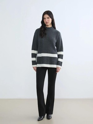 LC Waikiki Ekstra Dar Fit Ispanyol Paça Kadın Pantolon  (S6)