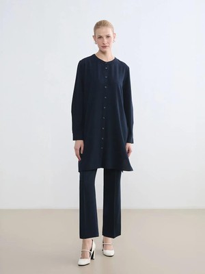 LC Waikiki Hakim Yaka Kadın Gömlek Tunik  (S6)