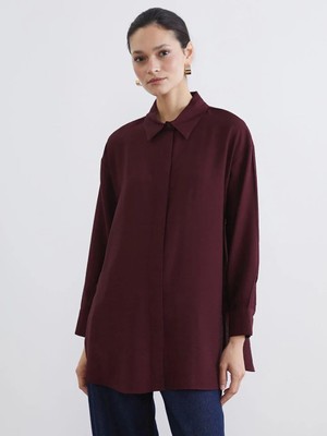 LC Waikiki Bağlama Detaylı Kadın Gömlek Tunik  (S6)