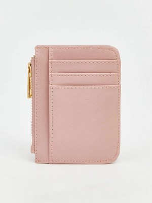 LC Waikiki Pembe Deri Görünümlü Kadın Cüzdan  (S6)
