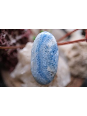 Aries 23.95CT 32.1X16.6MM Oval Natural Blue  Rhodokrosite