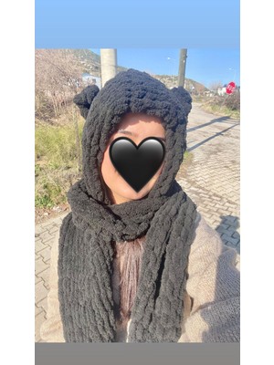 Aşize Pufyy Atkı ve Bere Birleşik Modelimiz