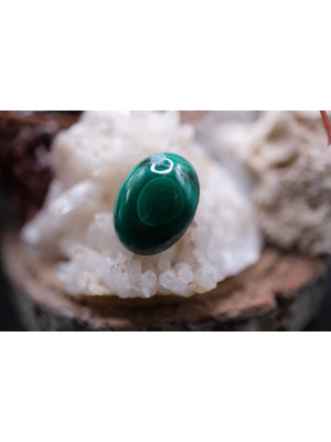 Aries 12.50CT 16.1X12MM Oval Natural Malachite