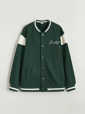 LC Waikiki Baskılı Erkek Çocuk Kolej Ceket  (S6)