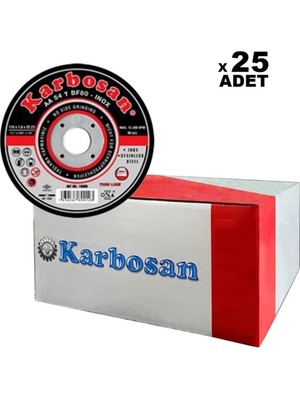 PremiumPort Ince Kesme Disk Paslanmaz Çelik 115X1.0X22.23MM 25 Adet