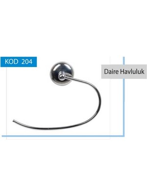 Esranın Dünyası Daire Metal Havluluk ROYALEKS-TAÇ204 RSXML34-ESRDNS