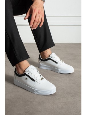 Filling Polo Beyaz Siyah 105 Erkek Sneaker Günlük Ayakkabı
