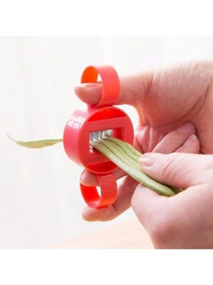 PremiumPort Yeşil Fasulye Pratik Doğrama Aleti, Kolay ve Hızlı Dilimleme