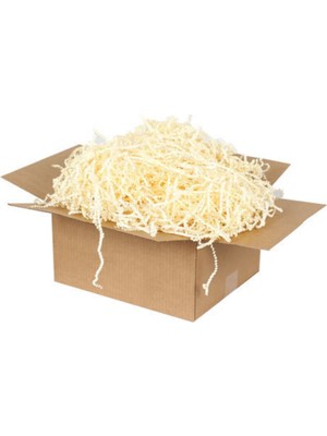 PremiumPort Krem Renkli Zikzak Kırpıntı Kağıt 250 Gr. Eşsiz Tasarım Için Mükemmel