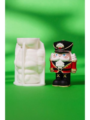 Rufus Concept Kurşun Asker Tombul Silikon Mum Kalıbı