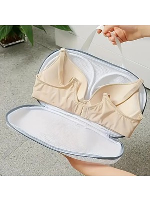 DMC Sütyen Koruyucu Yıkama Torbası – Kalın Fileli, Yükseltilmiş Yapı, Fermuarlı Çamaşır Filesi