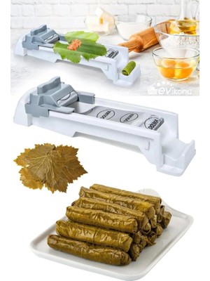 abnturk 3 Kademeli Pratik Yaprak Sarma Makinesi Kolay Yaprak Sarma Aparatı