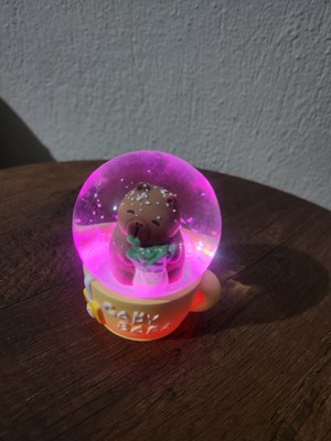 Normadia Işıklı Orta Boy Kar Küresi, Sürprizli ve Eğlenceli Dekorasyon Hediye