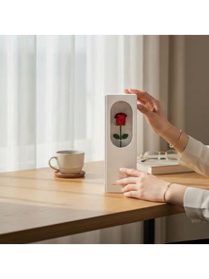 Juli Sevgililer Günü🤍 Love You – Dekoratif Gül Kutusu