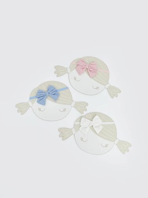 LC Waikiki Fiyonk Figürlü Kız Bebek Saç Bandı 3 Lü  (S6)