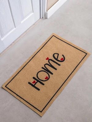 LC Waikiki Karışık Kalpli Kaydırmaz Kapı Önü Paspası  (S6)