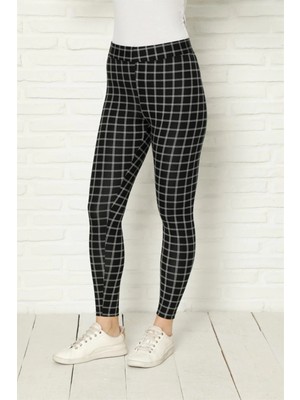 MTM My The Mall Penye Likralı Tayt Siyah