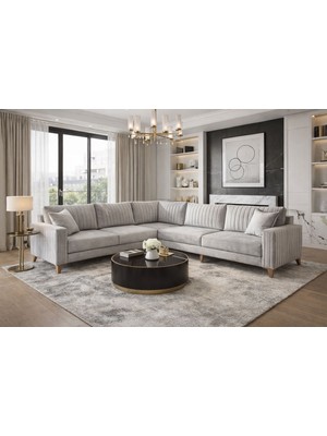 Carmen Mobilya Sofia Köşe Koltuk Takımı