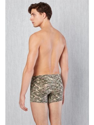 MTM My The Mall Giyim Doreanse Kamuflaj Desenli Erkek  Boxer 1815