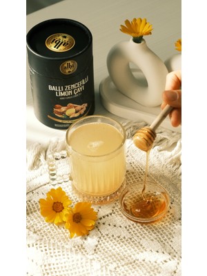 Albi Gurme Bal Zencefil Limon Taneli Çay Şık Silindir Kutu 250 gr