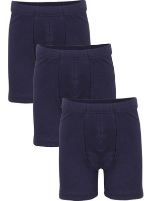MTM My The Mall Erkek Çocuk 3'lü Lacivert Boxer