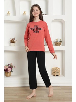 MTM My The Mall Kız Çocuk Penye Pijama Takım Mercan