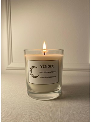 Yengeç Burç Etiketli Aromaterapi Mum