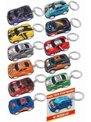 Savarga Hot Wheels Gt K-Cars Sürpriz Anahtarlık Paketi