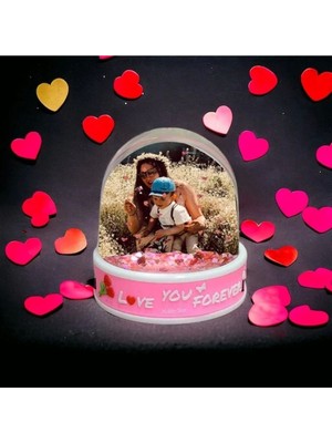Normadia Sevgiliye Özel Fotoğraflı Kar Küresi, Unutulmaz Hediye