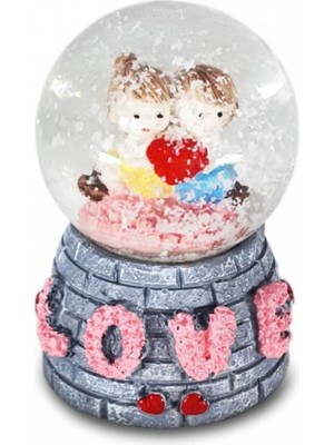 Normadia Beyaz Kar Küresi, Sihirli ve Şık Dekoratif Aksesuar