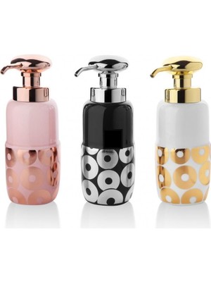 Desenli Porselen Sıvı Sabunluk ROYALEKS-ZT-9114F