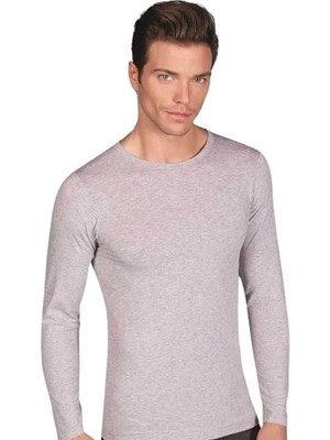 Berrak Erkek  Likralı Süprem Uzun Kol Bisiklet Yaka Badi 1025