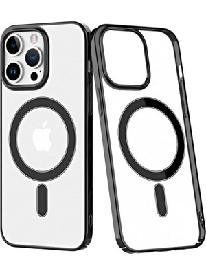 iPhone 14 Pro Kılıf Element Magneticsafe Sert Kapak - Siyah