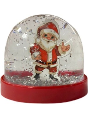 Normadia Yılbaşı Temalı Su Küresi, Noel Baba Tasarımı, Dekoratif ve Şık Süs