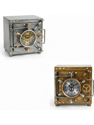 ForWhat Büro Ev Ofis Hediyesi Için Kasa Tasarım Masa Saati