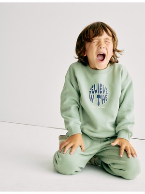 Marks & Spencer Baskılı Çocuk Sweatshirt