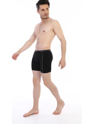 MTM My The Mall Giyim Çift Kaplan 880 Elastanlı Erkek  Boxer