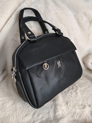 Tuel Kadın El ve Omuz Çantası 4 Gözlü Çok Bölmeli Suni Deri Günlük Çanta