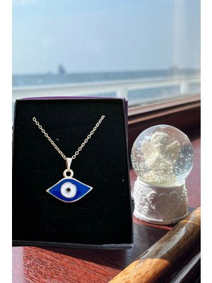 Normadia Şık Gold Göz Kolye ve Kar Küresi Seti, Özel Hediyeler Için Mükemmel