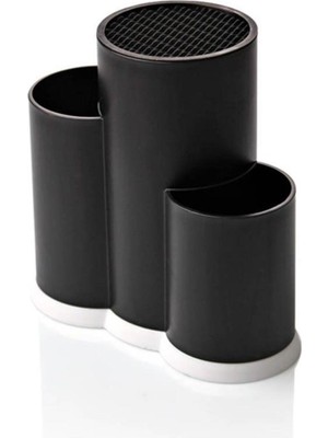 PremiumPort Çok Amaçlı Çatal Bıçak Kaşık Organizatör, Dik Duruşlu Bıçak Stantı