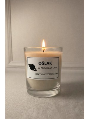 MumKusag Kovaburç Etiketli Aromaterapi Mum