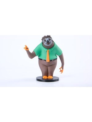 Hasfar Tech Ofis Temalı Sevimli Yavaş Hareket Eden Hayvan Figürü - Mizahi Dekoratif Biblo