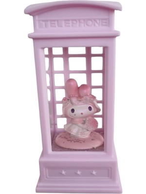 Normadia Işıklı Retro Kız Temalı Kar Küresi, Sevimli ve Şık Dekor Parçası