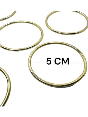 Butik Center Nikah Şekeri Hediyelik Demir Halka  (Sadece Halka) 100 Adet