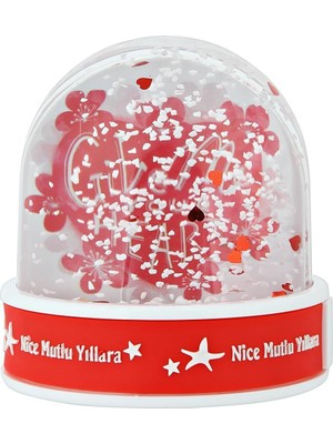 Normadia Mutlu Yıllar Kar Küresi, Müzikli ve Işıklı, Şık Hediye Dekorasyonu