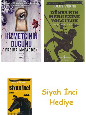 Olimpos Yayınları Hizmetçinin Düğünü + Dünyanın Merkezine Yolculuk + Siyah Inci Hediye