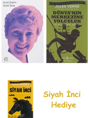 İletişim Yayınları Tante Rosa: Bütün Eserleri (Bir) + Dünyanın Merkezine Yolculuk + Siyah Inci Hediye