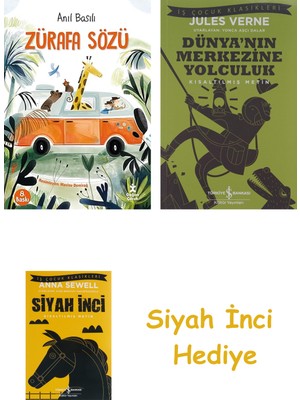 Doğan Egmont Yayıncılık Zürafa Sözü + Dünyanın Merkezine Yolculuk + Siyah Inci Hediye