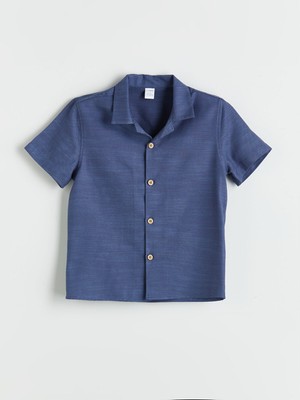 Lc Waikiki Yeni Sezon Basic Pamuklu Erkek Çocuk Gömlek